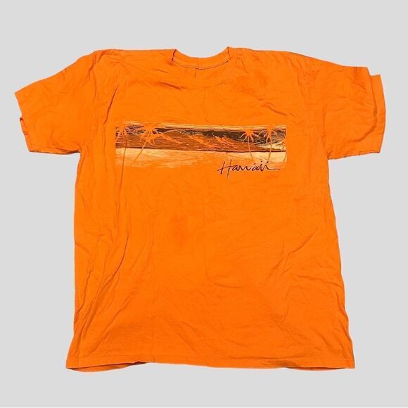 Vintage Orange Hawaii Tee - Picture 1 of 3